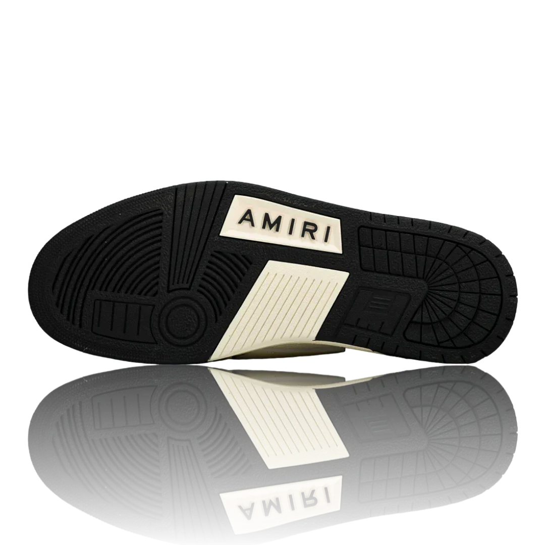 Amiri Skel Top Low 'Black White'