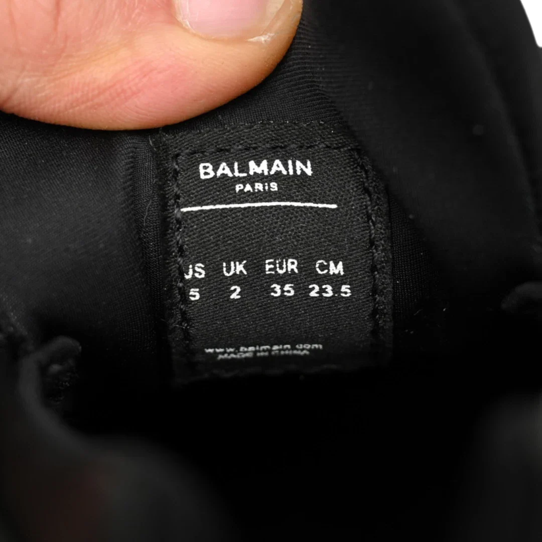 Balmain Unicorn low-top 'Black'
